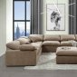 Naveen Sectional Sofa LV01106 in Beige Linen by Acme w/Options