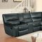 Pecos Motion Sectional Sofa 8480GRY in Gray by Homelegance