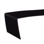 Black Glass Modern Elegant Coffee Table