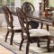 Rich Cherry Finish Formal Dining Room W/Double Pedestal Base