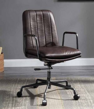 Eclarn Office Chair 93173 in Mars Top Grain Leather by Acme [AMOC-93173 Eclarn]