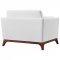 Chance Sofa in White Fabric by Modway w/Options