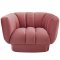 Entertain Sofa in Dusty Rose Velvet Fabric by Modway w/Options