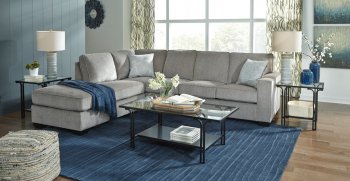 Altari Sectional Sofa 87214 in Alloy Fabric by Ashley [SFASS-87214 Altari Alloy]