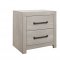 Linwood Bedroom Set 5Pc in White Wash by Global w/Options