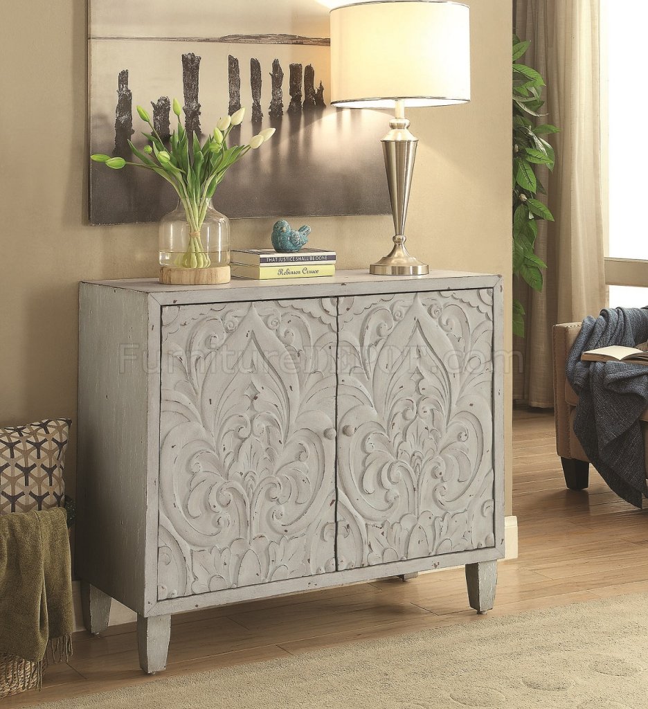 950710 Accent Cabinet in Grey by Coaster