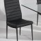 Glass Top & Black Gloss Base Dining Table w/Optional Chairs
