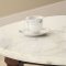 Gasha Coffee Table 3PC Set 82890 White Marble & Walnut by Acme