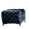 Glitz Sofa in Blue Fabric by J&M w/Options