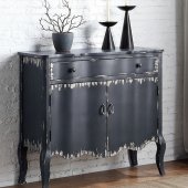 Deianira Console Table AC00287 in Antique Gray by Acme