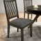 Cherie 7Pc Dining Room Set CM3724T in Gray w/Options