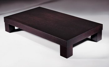 Modern Coffee Table in Wenge Finish [GFCT-G60204CR]