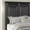 8458 Bedroom Set 5Pc in Black by Lifestyle w/Options