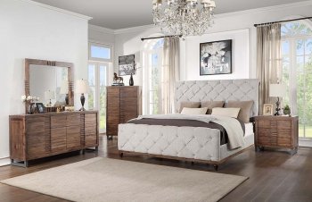 Andria Bedroom BD01291Q by Acme w/Upholstered Bed & Options [AMBS-BD01291Q Andria]