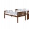 Atkin Twin XL/Queen Bunk Bed 461147 Weathered Walnut by Coaster