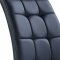 D716DC Dining Chair Set of 4 in Black PU by Global