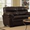1032 Sofa in Brown Bonded Leather w/Options