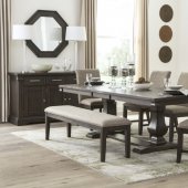 Southland Dining Table 5741-94 in Rustic Brown by Homelegance