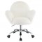 Jago Office Chair OF00119 in White Lapin by Acme