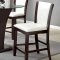 CM3710PT 5Pc Counter Height Dining Set w/White Chairs