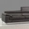 A973 Sofa in Slate Grey Premium Leather by J&M w/Options