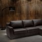 Taylor Sectional Sofa Sleeper in Premium Leather by J&M