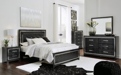 Kaydell Bedroom 5Pc Set B1420 in Black by Ashley