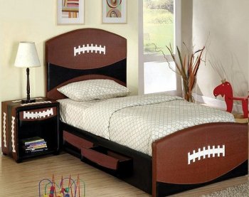 CM7102FBLL Olympic I Kids Bed w/Storage & Optional Nightstands [FABS-CM7102FBLL Olympic I]