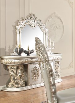 Sandoval Server DN01498 in Champagne by Acme w/Optional Mirror