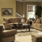 Floral Chenille Stylish Living Room Sofa & Loveseat Set