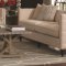 Claxton Sofa in Beige Fabric 504891 by Coaster w/Options
