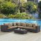 Convene Outdoor Patio Sectional Sofa Set 7Pc EEI-2168 by Modway