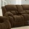 Weissman Motion Sofa 601924 in Brown by Coaster w/Options