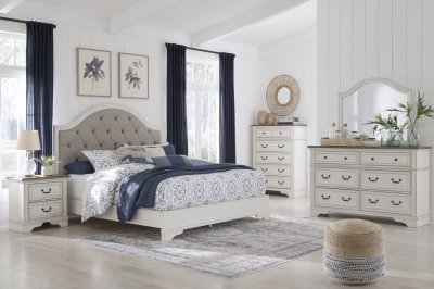 Brollyn Bedroom 5Pc Set B773 in White by Ashley w/Options