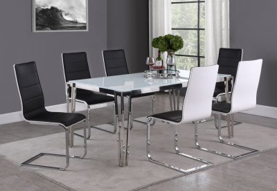 Pauline Dining Room Set 5Pc 193001 by Coaster w/Options