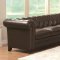 Roy Sofa Brown Bonded Leather Match 504551 by Coaster w/Options