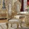Cabriole Dining Table DN01481 in Gold by Acme w/Options