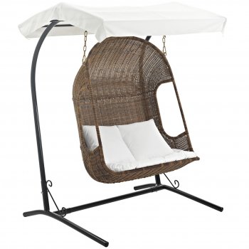Vantage Outdoor Patio Wood Swing Chair by Modway [MWOUT-EEI-2278 Vantage]