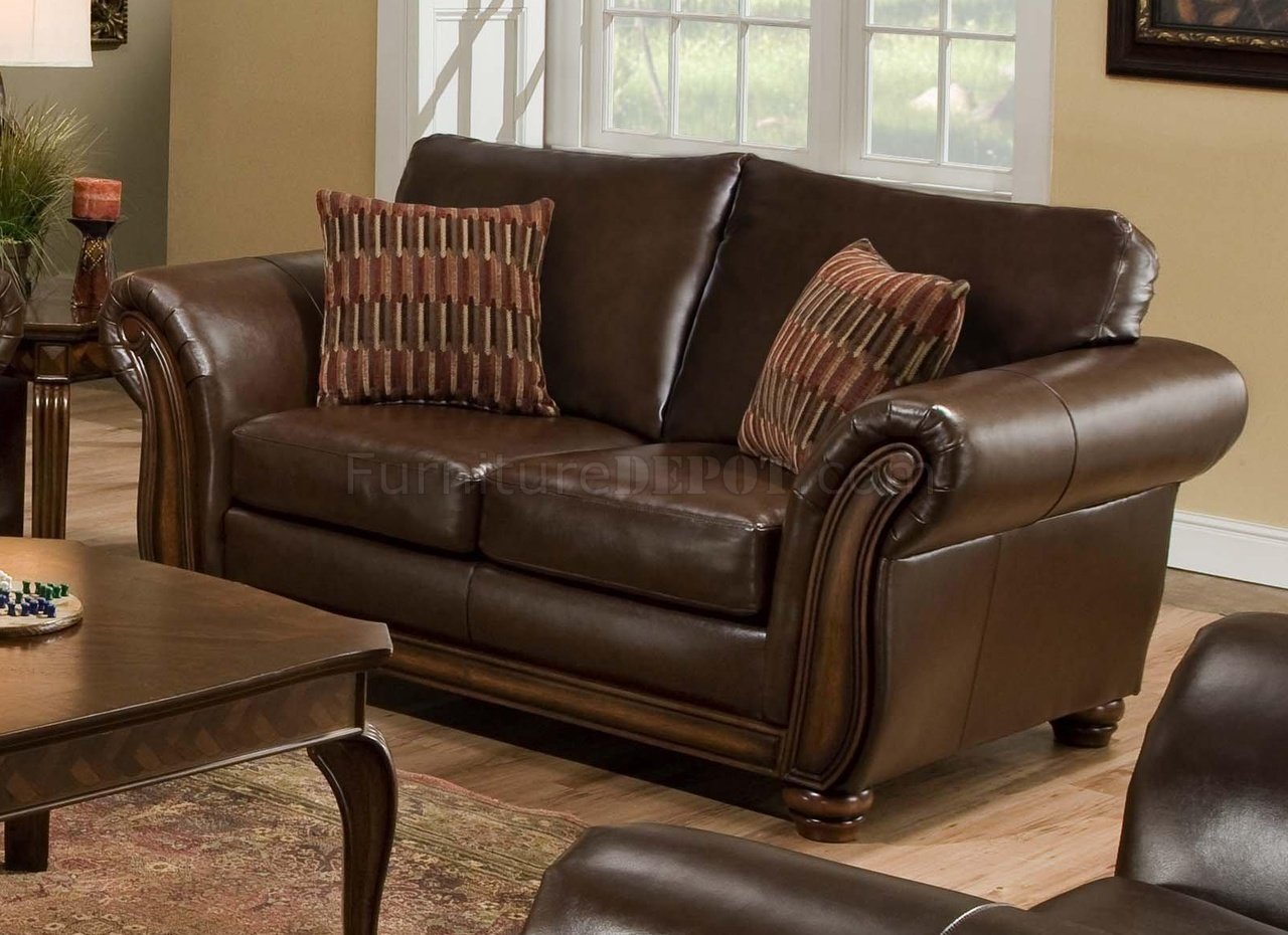 soft leather sofa and loveseat