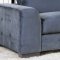 23587 Sectional Sofa in Indigo Fabric by Lifestyle