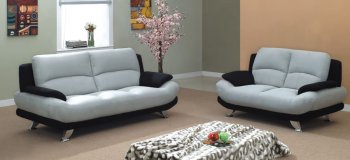 Two-Tone Contemporary Living Room Set [PKS-S282-SB]