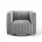 Conjure Sofa in Light Gray Fabric by Modway w/Options
