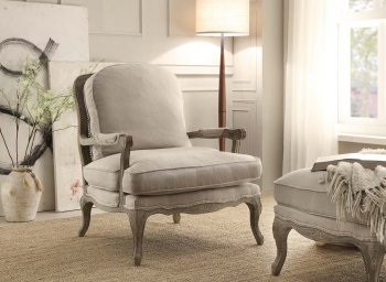 Parlier Accent Chair 1234 by Homelegance w/Optional Ottoman [HEAC-1234 Parlier]