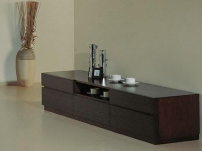 Epic TV Stand in Wenge by Beverly Hills