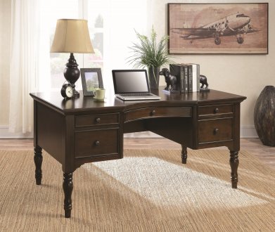 800850 Writing Desk in Chestnut by Coaster