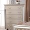 Sonia Traditional 5Pc Bedroom Set in Beige