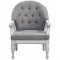 Florian Chair LV02121 in Gray Fabric by Acme w/Options