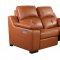 Thompson Power Motion Sofa in Adobe Leather by Beverly Hills
