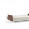 Long Horn D.E. Sofa Bed in Natural by Innovation w/Arms