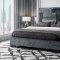 Oscar Upholstered Bed in Domino Granite by Global